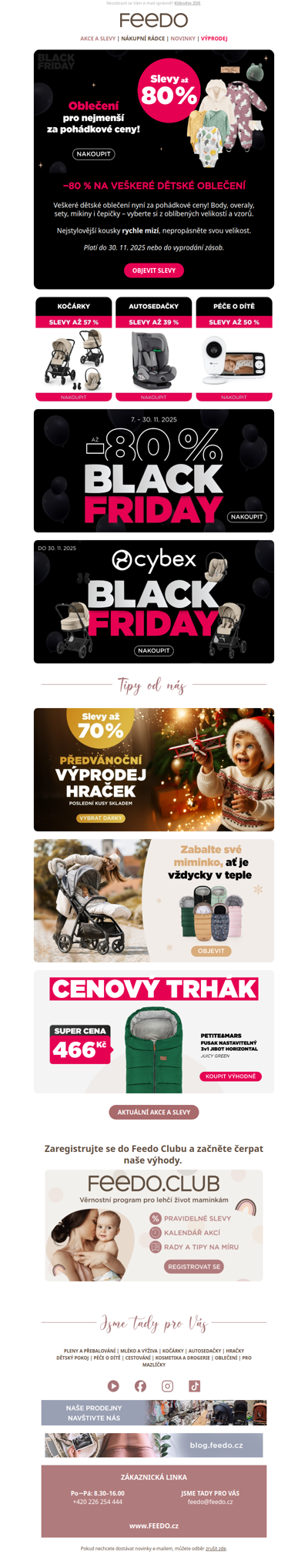 👕 −80 % na dětské oblečení