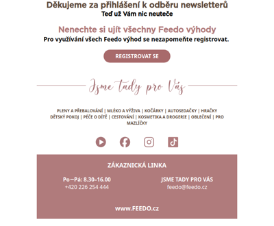 Vítejte na Feedo.cz