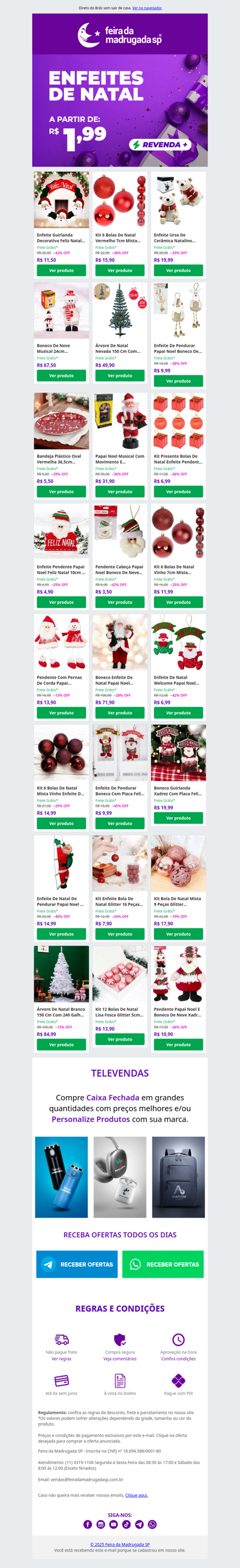 Seu Melhor Natal em Vendas Começa Aqui: Confira os Produtos Mais Rentáveis!