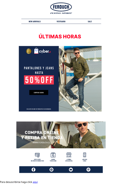 ¡Últimas horas del Cyber! 👖Aprovecha las ofertas en pantalones y jeans