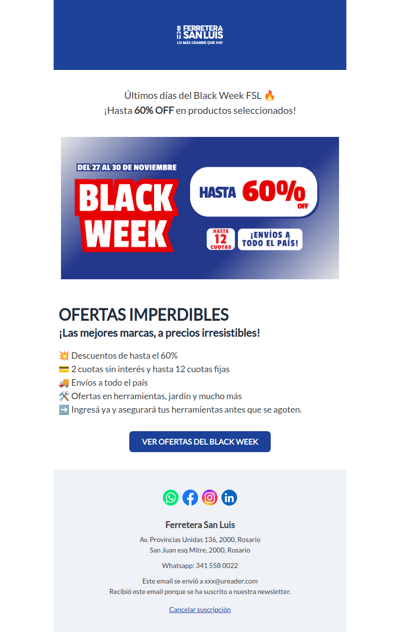 🔥 ¡Últimos días del BLACK WEEK!