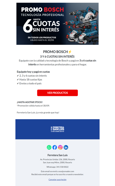 BOSCH SE PUSO LA 10⚽3 Y 6 CUOTAS SIN INTERÉS🎉💳