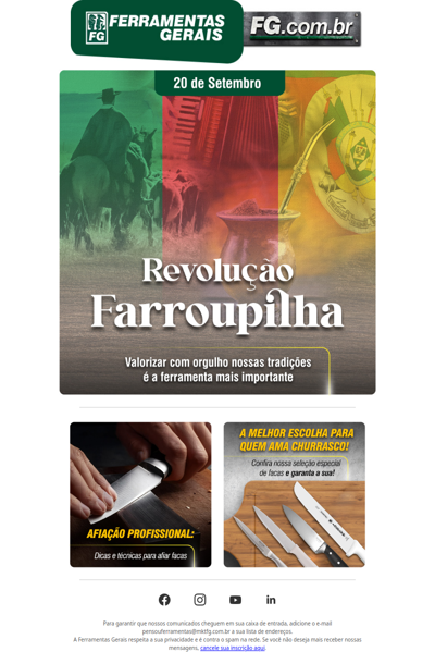 Revolução Farroupilha: orgulho das nossas tradições!