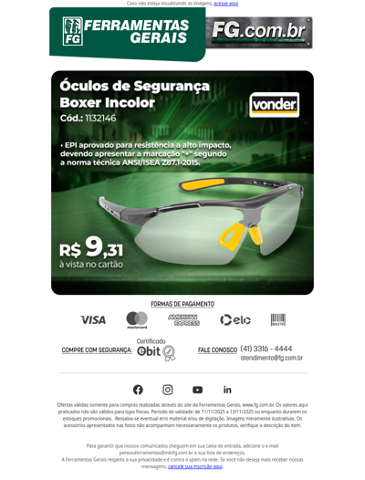 Na obra ou no dia a dia: segurança ocular 24h com Óculos Boxer Incolor - VONDER