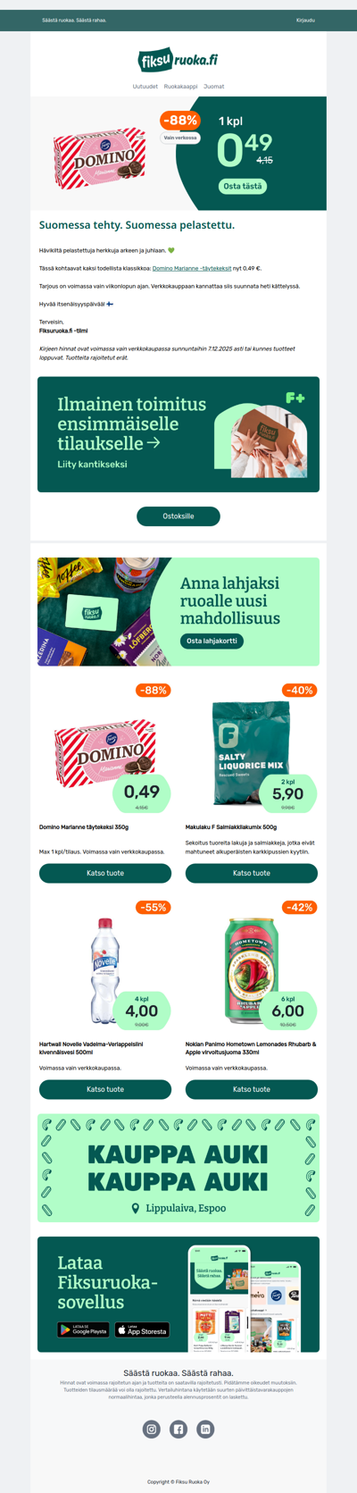 Domino Marianne -88% 💚