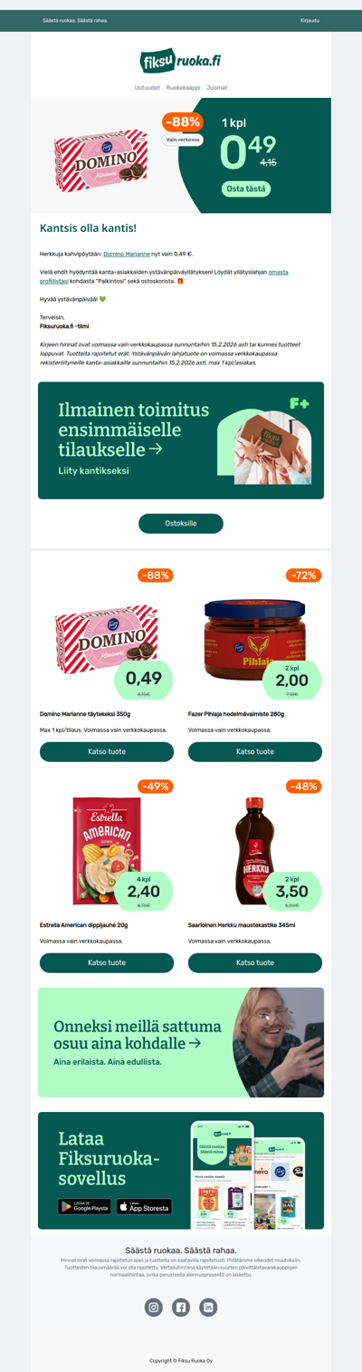 💚 Domino Marianne -88% 💚