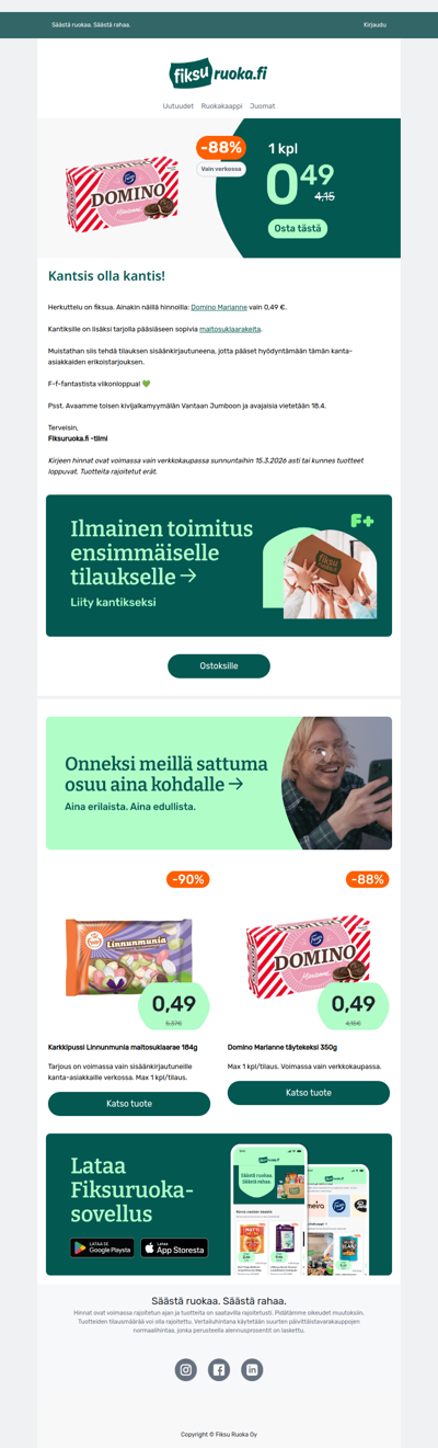 Domino Marianne -88% 😍