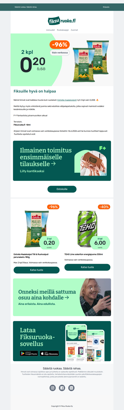 Estrellan sipsit 0,20€ 2 kpl 😍
