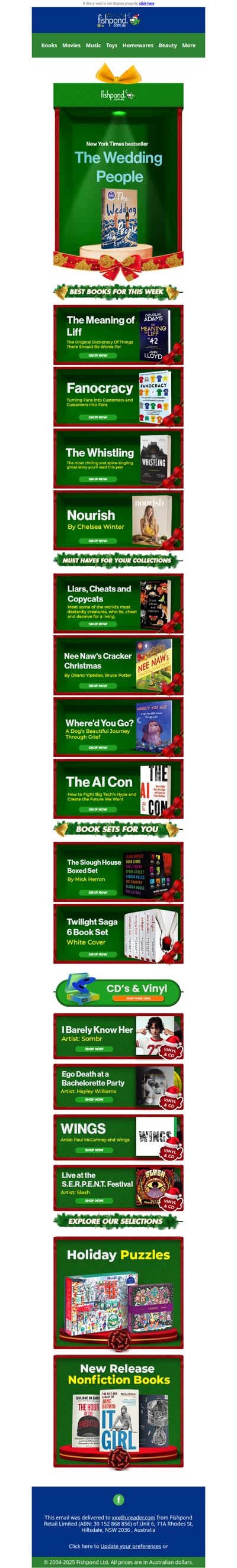 One Wedding, Infinite Laughs. Shop The Wedding People Now!  📘 🎁