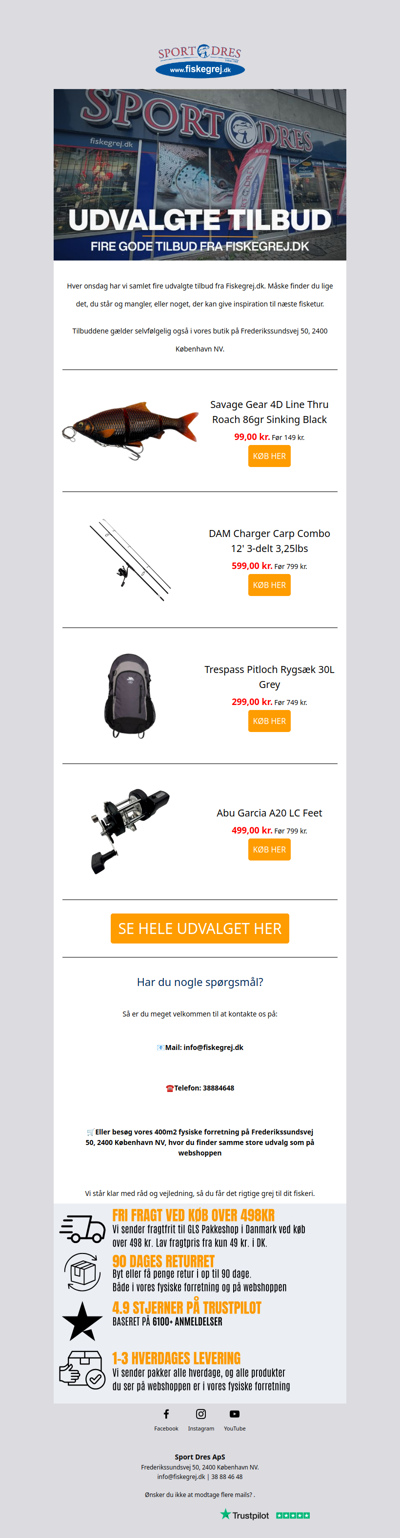 Har du set ugens udvalgte tilbud? 🎣