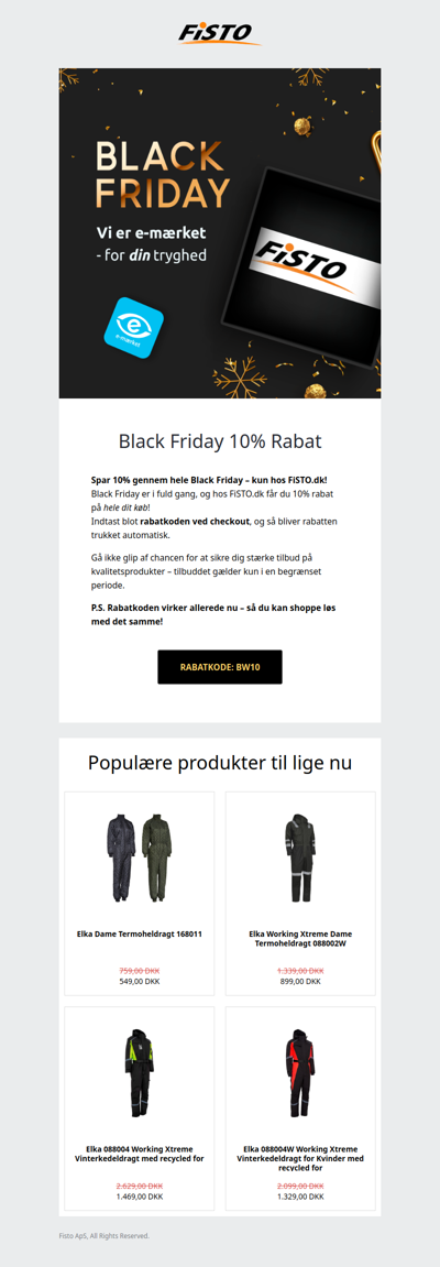 Termodragter til Black Friday priser ;-)