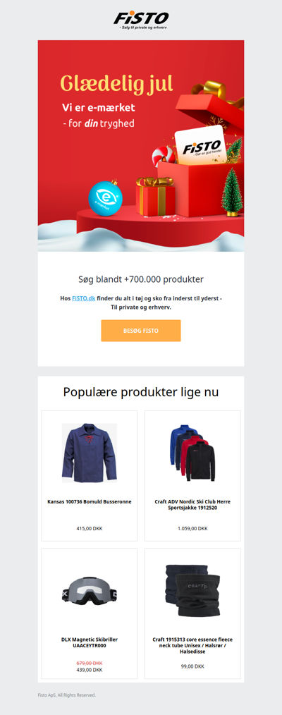 Glædelig jul: Gør en god handel hos FiSTO ;-)