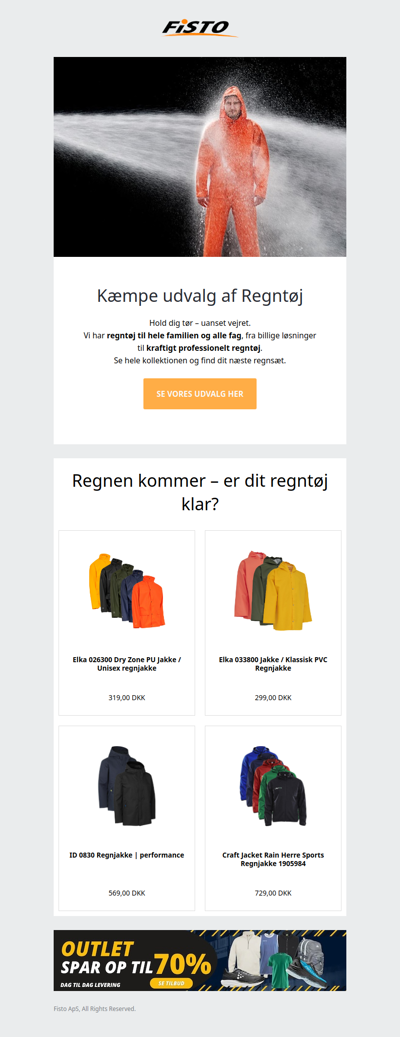 Regnen kommer – er dit regntøj klar?