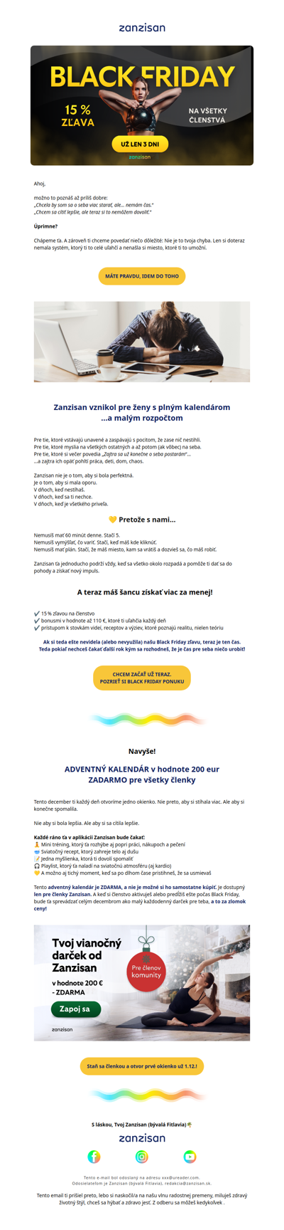 ⏳ Tvoj dôvod „teraz si to nemôžem dovolit“ je preč! Už môžeš! Ale  zostávajú už len 3 dni!