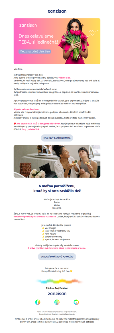 🎁Dnes je tvoj deň, máme pre teba malý darček...