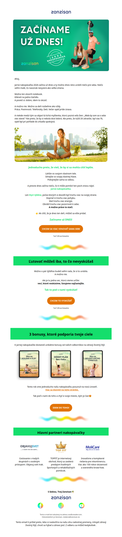 Dnes začíname! Dnes je ten moment, kedy sa rozhodneš sama pre seba tak, ako to urobilo už 50 000+ spokojných žien!