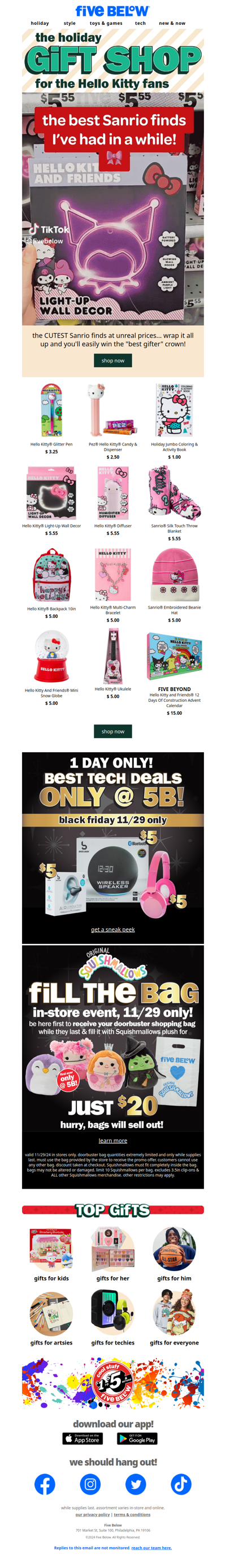 Hello Kitty holiday deals you can't miss! 🎀