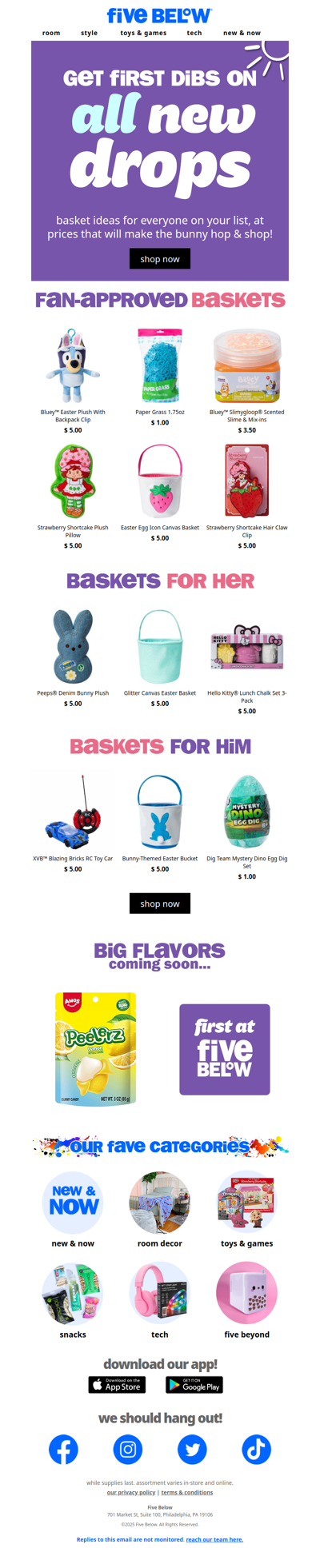 new drops 🎉 Easter gifts for fans, for her, & for him!