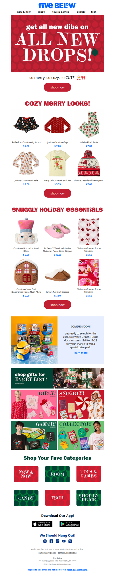 NEW drops that are ho-ho-oh-so-affordable 🎁