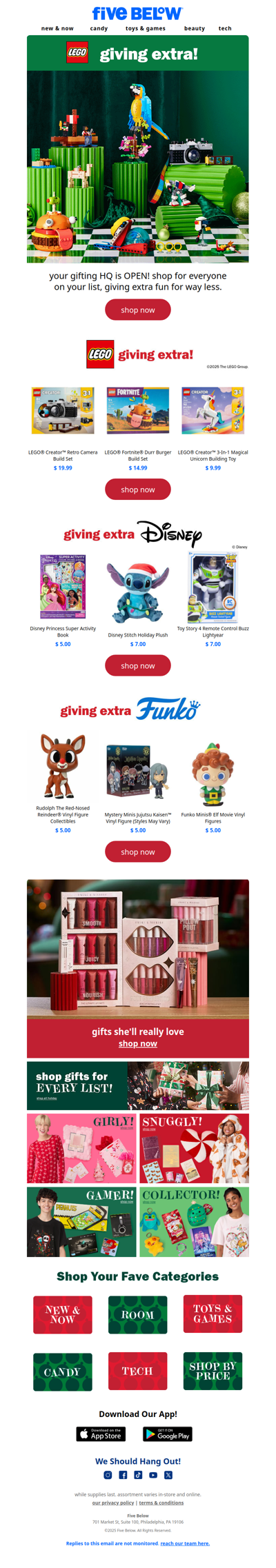 your gifting HQ is OPEN! 🎁