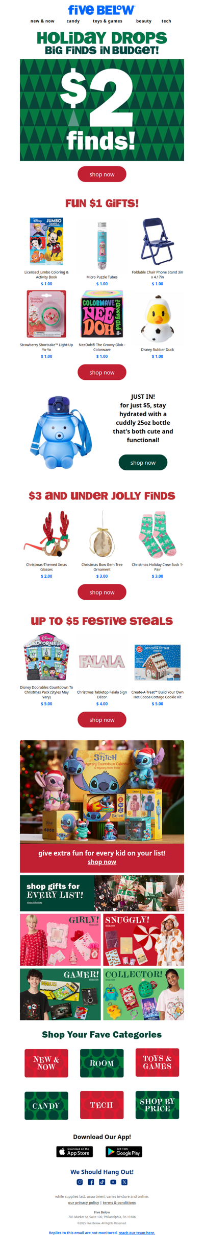 $1 holiday gifts? can’t beat it. seriously.