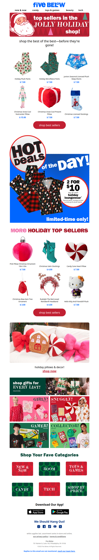 best sellers in holiday 🎅 going fast!