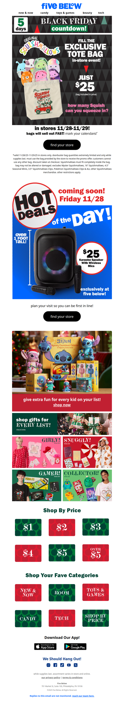 5 days to go 🖤 BIG black friday deals countdown!