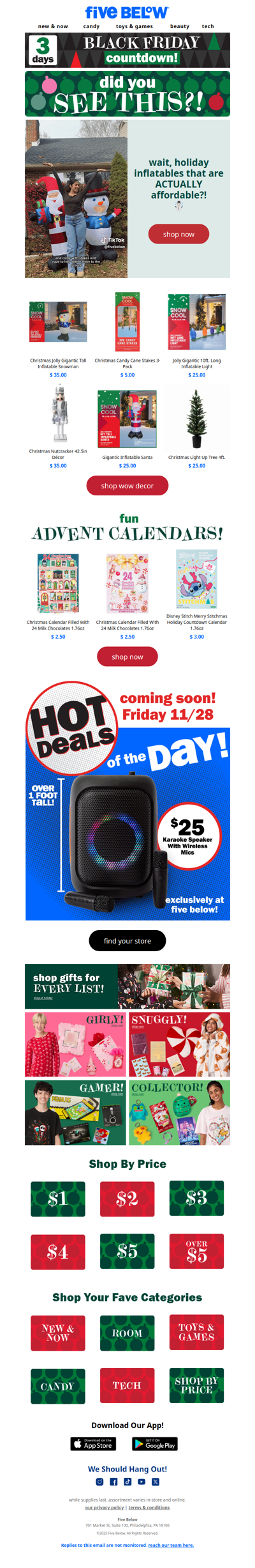 wait ☃️ holiday inflatables that are ACTUALLY affordable?