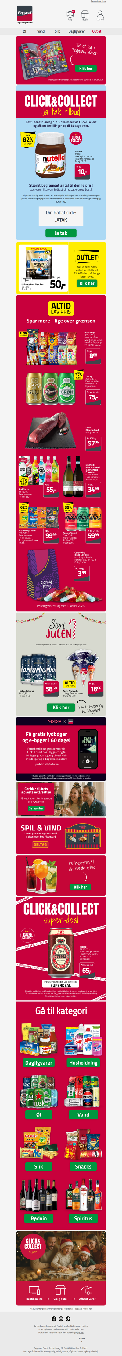 Knaldgode priser - lige over grænsen 🤩