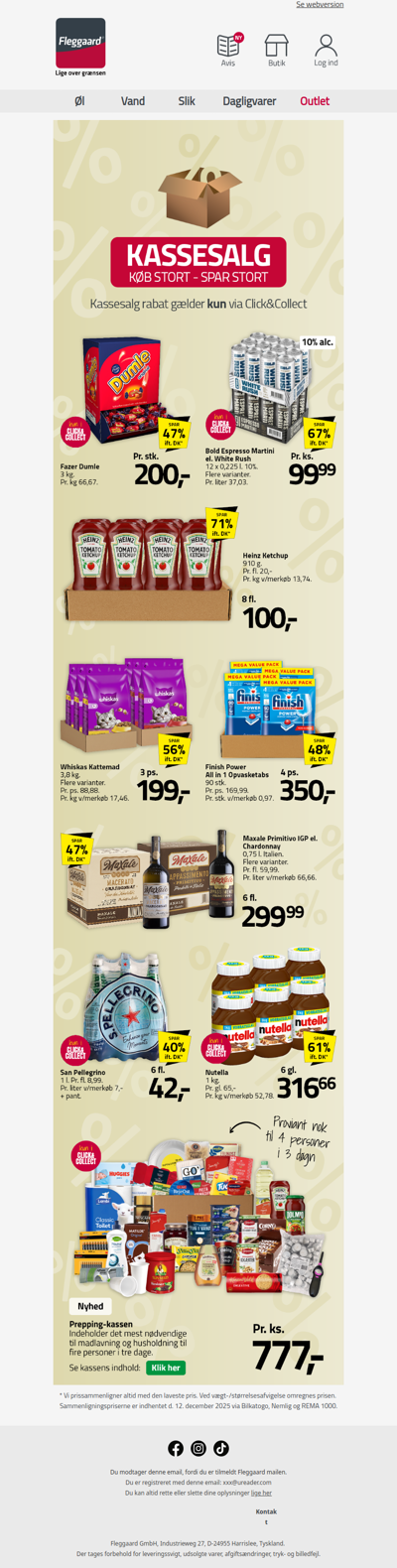 Spar kassen på kassesalg 📦💰