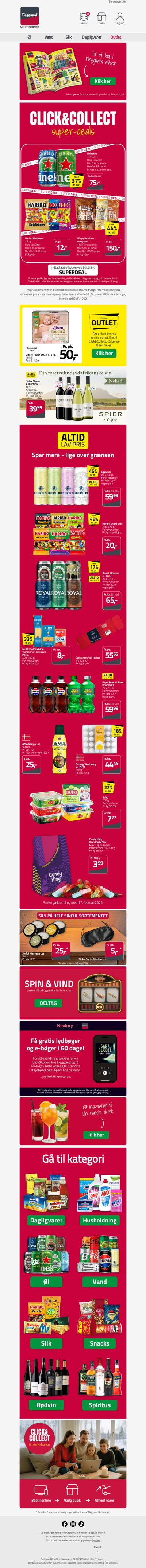 Altid mere at spare - lige over grænsen😍