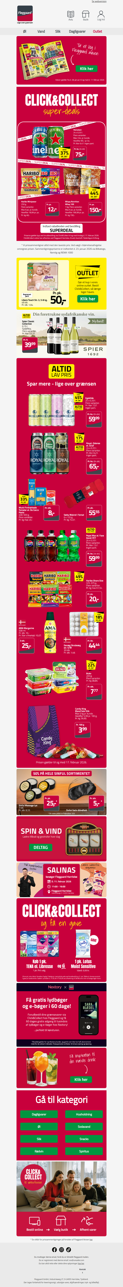 Altid mere at spare - lige over grænsen 😍