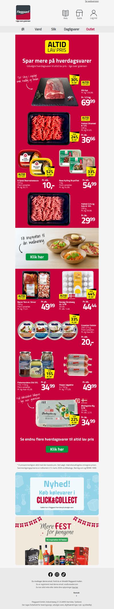 Hverdagsvarer til skarpe priser – lige over grænsen 🚗💨