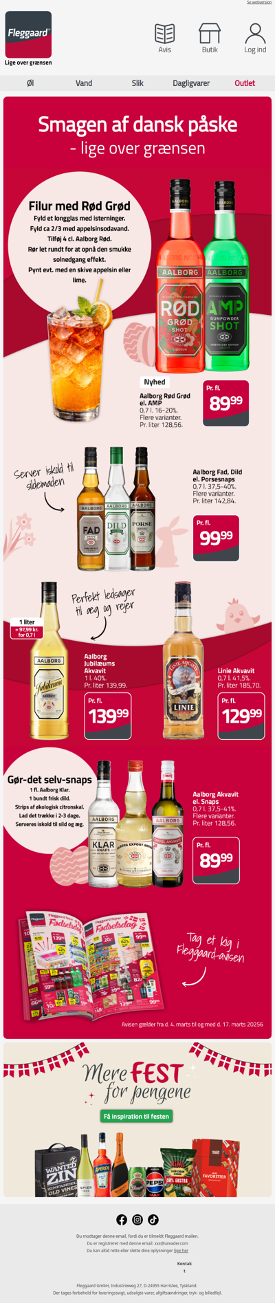 Smagen af dansk påske - lige over grænsen😍