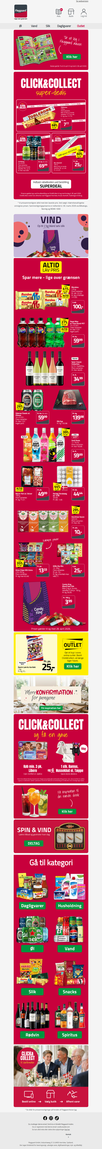 Start forårets fester - lige over grænsen 🥳