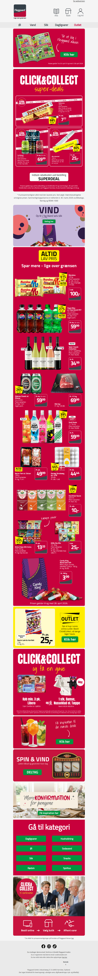 Gør klar til foråret - lige over grænsen😎