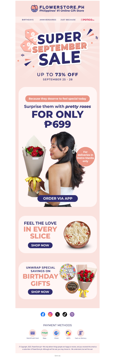 Pretty Roses for only ₱699 🌹