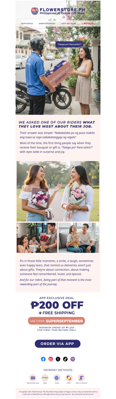 The best part of every delivery ❤️