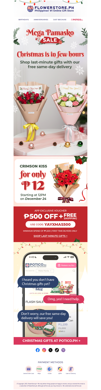 Still need a gift? 🤶🏻