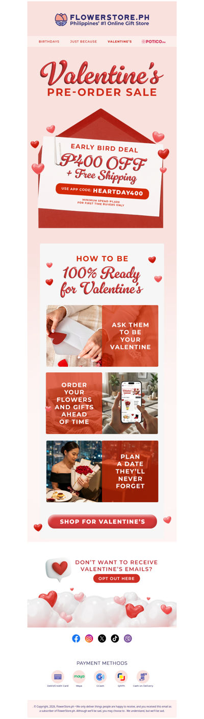 Did you get everything you need for Valentine’s Day? 🥰