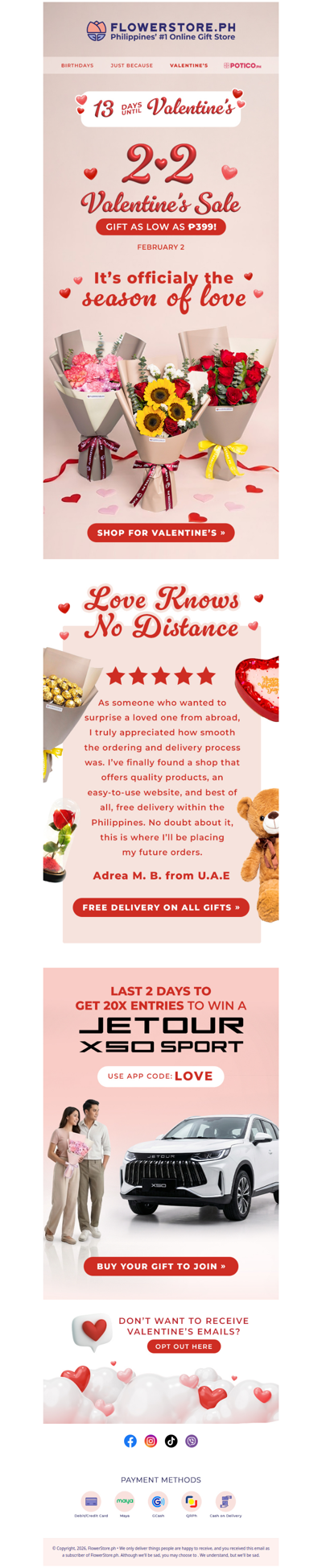 Find Valentine’s gifts they’ll actually love this 2.2! 🥰