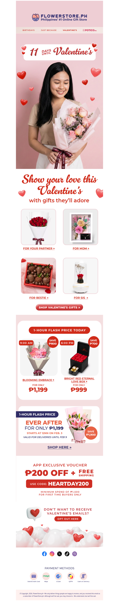 Valentine’s is coming… are you ready? 😳