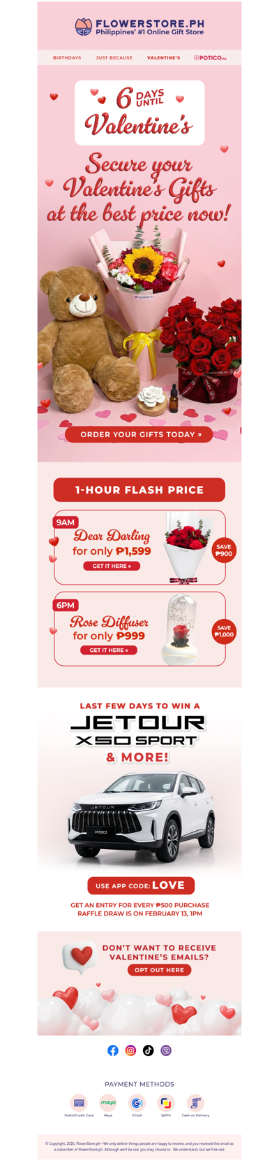 Valentine’s gifts are running out fast 😱!