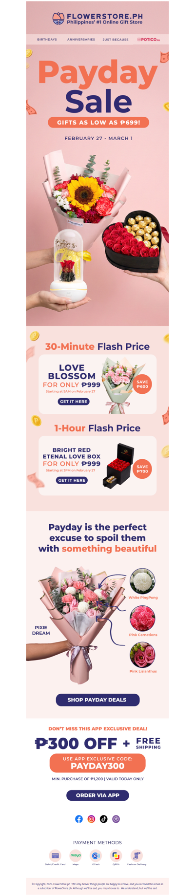 It’s Live! Payday Deals from ₱699 💸