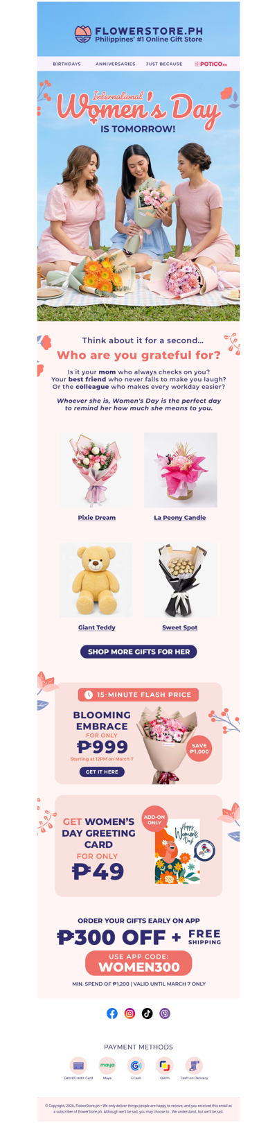 Women’s Day Is Tomorrow 💝