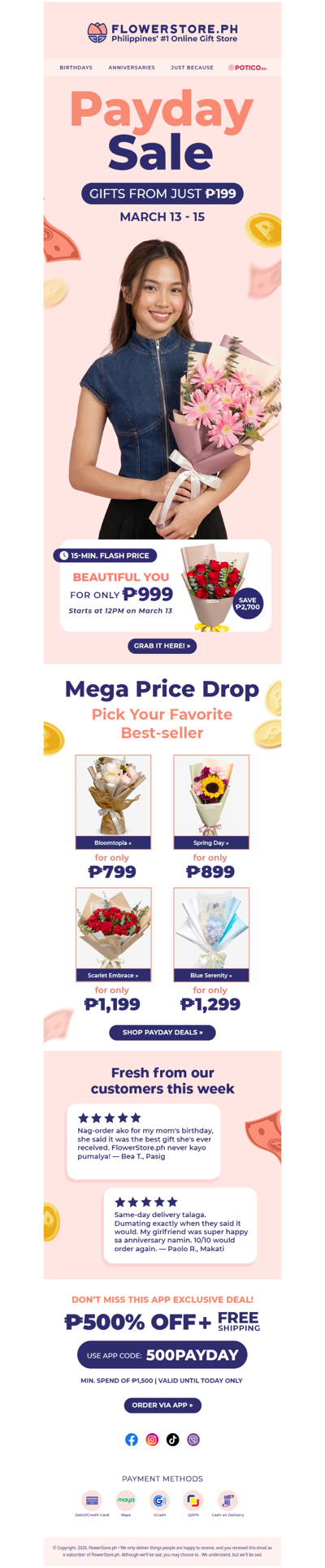 Payday Sale Is Live ⚡