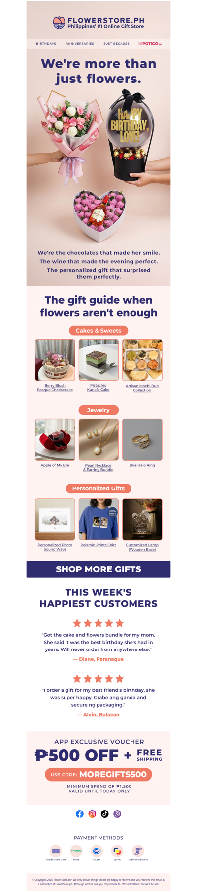 Flowers are just the beginning ✨