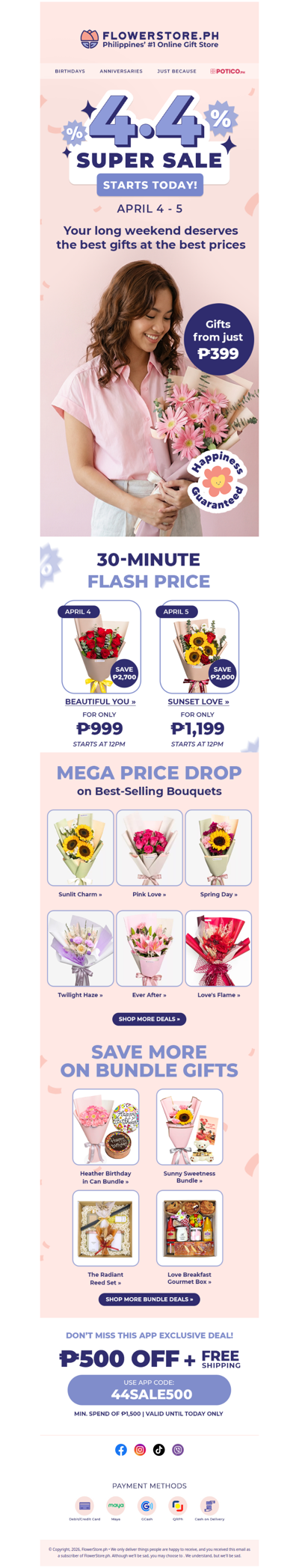 Your long weekend just got better 🥳