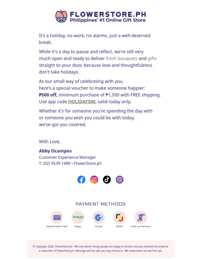 Love doesn't take holidays 🫶