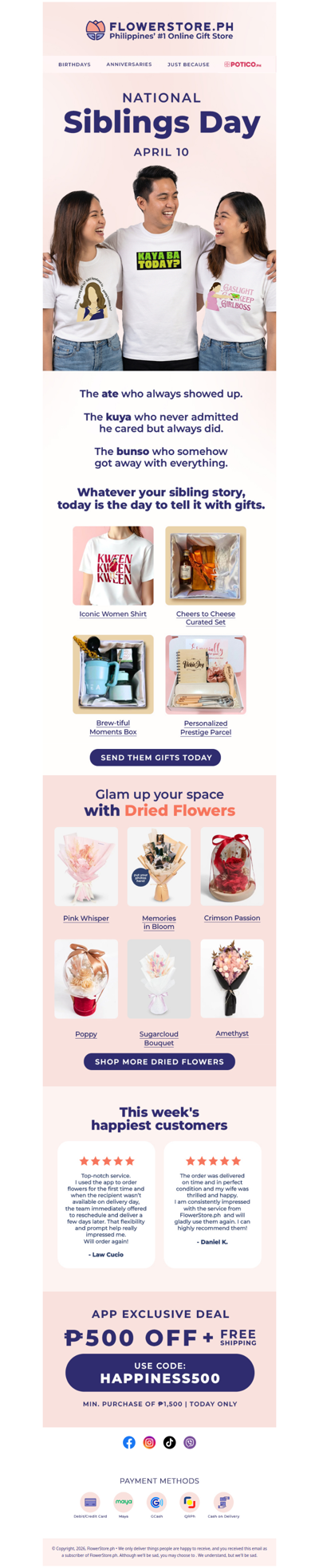 The ate, kuya, or bunso who deserves this 💝